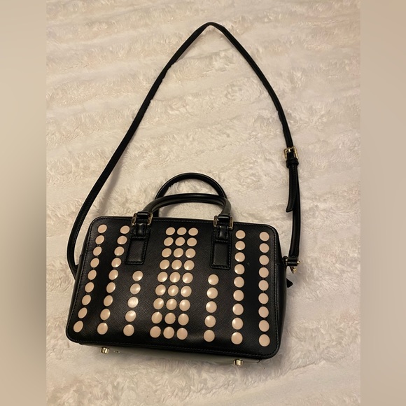 Tory Burch Lily Polka Dot leather bag - Picture 3 of 6